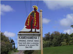 Original King Kamehameha Statue at Kapa'au
